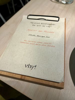 Karte  at VHY! in Stuttgart