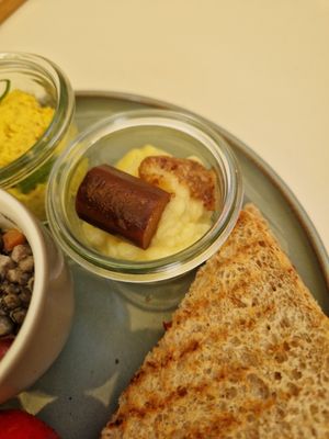 Sausage with Potatoe Salad 9/10 at VHY! in Stuttgart