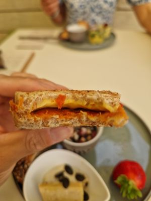 Grillen cheese sandwich at VHY! in Stuttgart