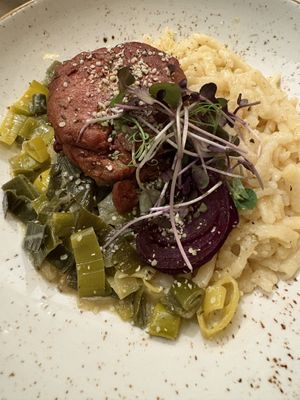 Planted Steak mit Spätzle  at VHY! in Stuttgart