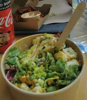 Cauliflower salad at Tabi Loo in Leuven