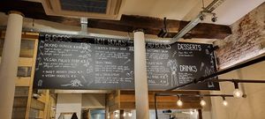 Menu at Tabi Loo in Leuven