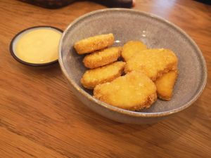 Vegan nuggets at Tabi Loo in Leuven