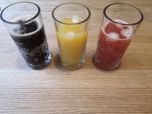 Belgian soda's at Tabi Loo in Leuven