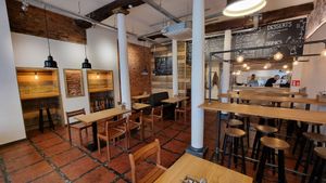 Interior at Tabi Loo in Leuven