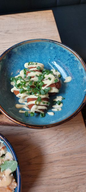 Parmesan puffs at Tabi Loo in Leuven