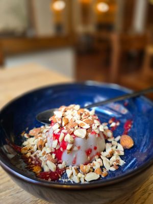 panna cotta at Tabi Loo in Leuven