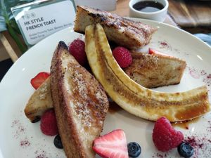 HK style French Toast at Green Common 绿客门 in Central Singapore