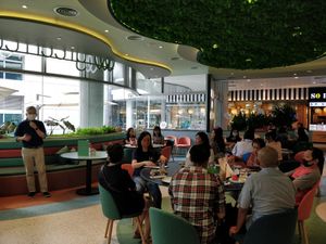 Restaurant interior. Suitable for hosting functions and events at Green Common 绿客门 in Central Singapore