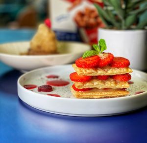 Strawberry tower at Green Common 绿客门 in Central Singapore