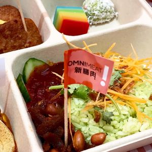 Close up view of national day set menu (2nd to 21 aug 21) at Green Common 绿客门 in Central Singapore