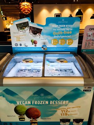 Ice cream at Green Common 绿客门 in Central Singapore