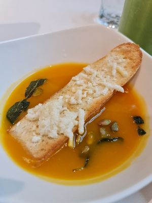 Butternut Pumpkin Soup  ~ 22/9/21 at Green Common 绿客门 in Central Singapore