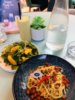 Salads and Omni Luncheon Olio Alio at Green Common 绿客门 in Central Singapore