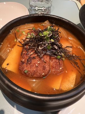 Army stew $19- has alliums so remind them if You don’t want it #Veganuary at Green Common 绿客门 in Central Singapore