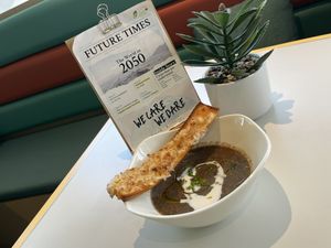 Field Mushroom Soup  at Green Common 绿客门 in Central Singapore