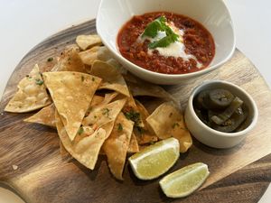 Omni Chili Con Carne With Taco Chips  at Green Common 绿客门 in Central Singapore