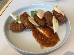 Omni Chili Crab Cake  at Green Common 绿客门 in Central Singapore