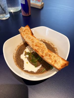 Field Mushroom Soup  at Green Common 绿客门 in Central Singapore