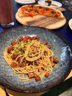 Omni Luncheon Aglio Olio  at Green Common 绿客门 in Central Singapore