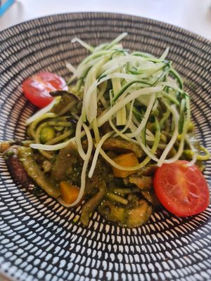 Omni Pesto Pasta ~ 5/9/22 at Green Common 绿客门 in Central Singapore