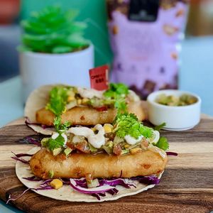 Omni Golden Fishless Taco at Green Common 绿客门 in Central Singapore