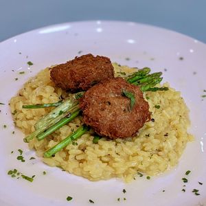 Omni Crab Risotto Alla Milanese Summer Menu at Green Common 绿客门 in Central Singapore