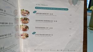Menu at Green Common 绿客门 in Central Singapore