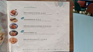 Menu at Green Common 绿客门 in Central Singapore