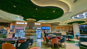 Interior at Green Common 绿客门 in Central Singapore