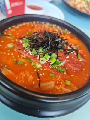 Army stew ~ 15/7/23 at Green Common 绿客门 in Central Singapore