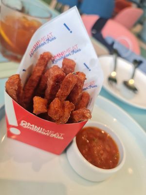 Luncheon fries ~ 15/7/23 at Green Common 绿客门 in Central Singapore