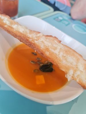 Bamnut Pumpkin Soup ~ 15/7/23 at Green Common 绿客门 in Central Singapore