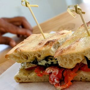 Great sandwiches at FARO Beachside Eatery in Flagler Beach