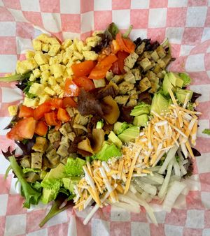 The Cobb Salad at Brandon Vegan Deli in Brandon