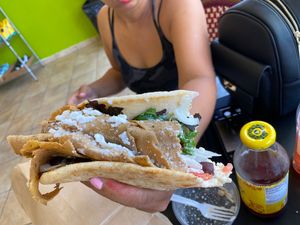 Gyro at Brandon Vegan Deli in Brandon