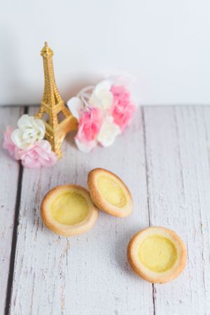 Egg Tarts at Level V Bakery in Vancouver