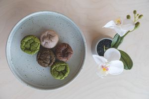 Mochi Muffins at Level V Bakery in Vancouver