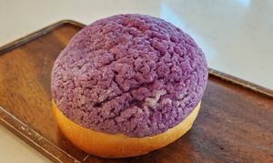 Ume Mochi Bun at Level V Bakery in Vancouver