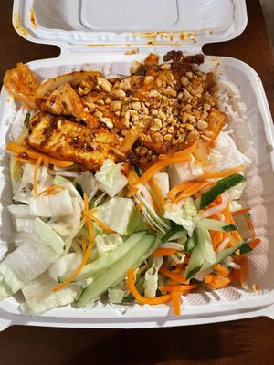 veggie tofu with vermicelli  at Saigon Noodle House in Kaneohe