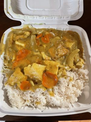 veggie curry tofu  at Saigon Noodle House in Kaneohe