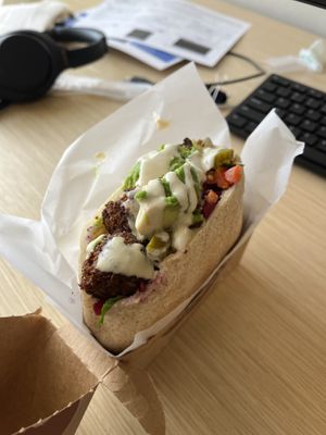   at Sababa in San Francisco