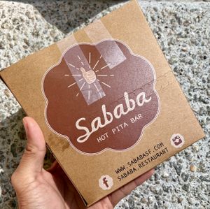 Falafel Pita Sandwich  at Sababa in San Francisco