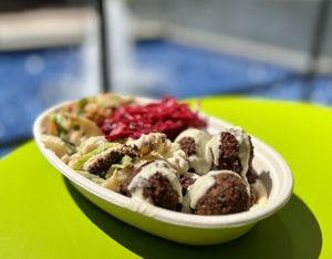 Falafel bowl   at Sababa in San Francisco