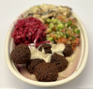 Falafels  at Sababa in San Francisco