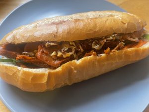Pork Bahn Mi  at Luke's Bakery in Reservoir