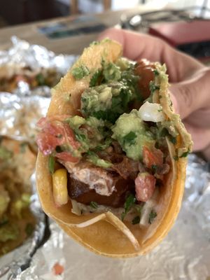 Taco time   at Más Veggies Taqueria in Hollywood