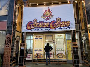 Historic building. So eclectic  at Senor Sisig in Oakland