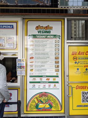 Menu. at Senor Sisig in Oakland