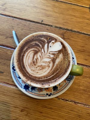 Oat Hot Chocolate   at Ozus Coffee in Battery Point